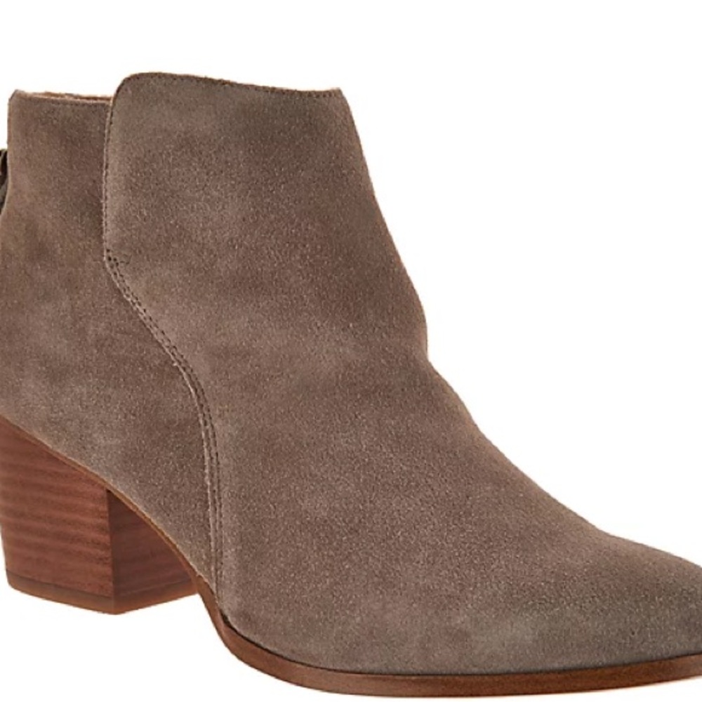 Sole Society River Tan Ankle Boots